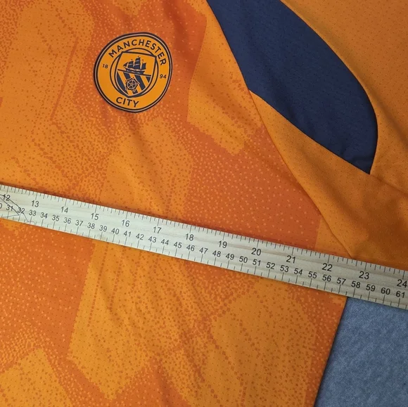 Puma Manchester City Training Jersey T-Shirt Soccer - Picture 8 of 10